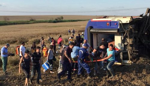 Turkish train accident kills at least 10 