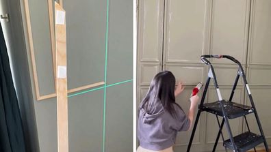 TikTok Ikea hack wardrobe DIY