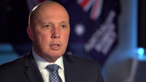Peter Dutton's Australian Border Force has been stopping "hundreds" of child predators from entering the country.