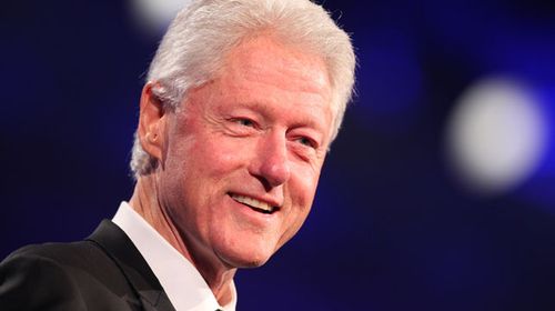 Former US President Bill Clinton. (Getty)