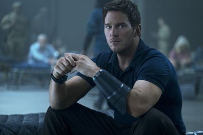 Chris Pratt stars in The Tomorrow War. 