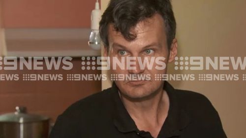 Adam, 41, spoke to 9NEWS about the violent home invasion. (9NEWS)