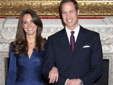 Prince William and Kate Middleton announce their engagement, 2010
