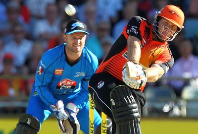 <b>Little-known batsman Australian Craig Simmons has smashed his way into cricket folklore with the fastest Big Bash century ever recorded.</b><br/><br/>Simmons cracked eight fours and eight sixes on the way to a 39-ball ton for Perth Scorchers, with the coming nine months after Chris Gayle scored the game’s quickest professional century off 30 balls in the IPL.<br/><br/>Former Australia allrounder Andrew Symonds scored a century from 34 balls for Kent in 2004, but it isn't widely known because it wasn't at international level.<br/><br/>Can you remember these master blasters? (Getty Images)<br/>