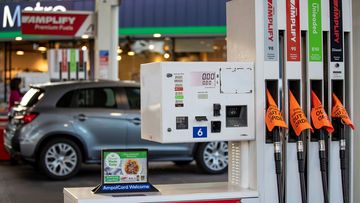 A petrol station in Sydney