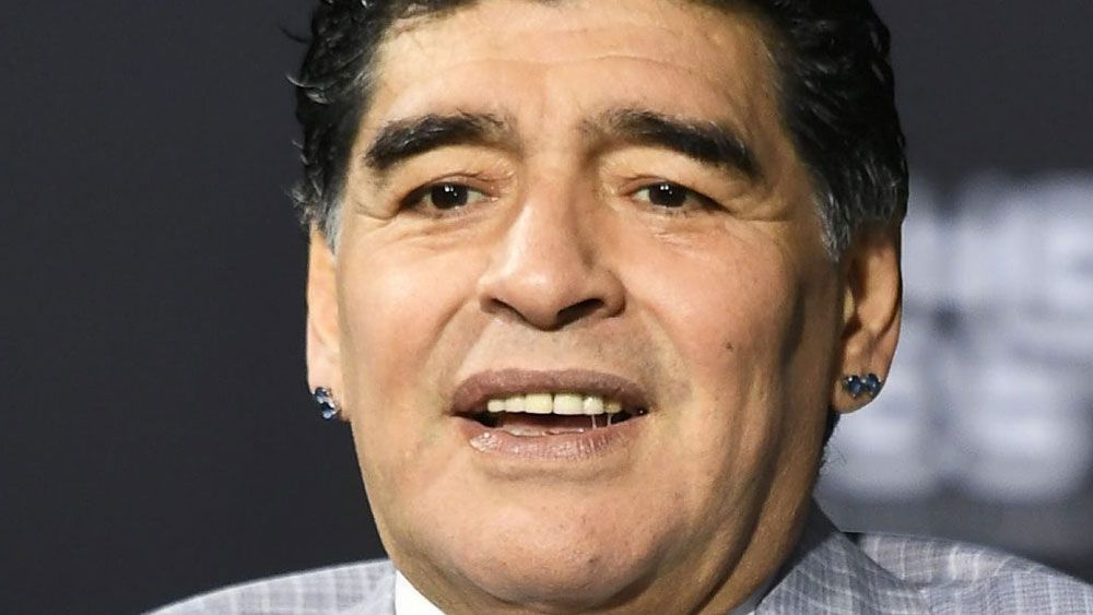 Diego Maradona.(AAP)