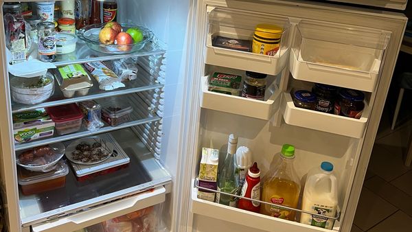 Jo&#x27;s fridge gets a thorough work out from her kids.