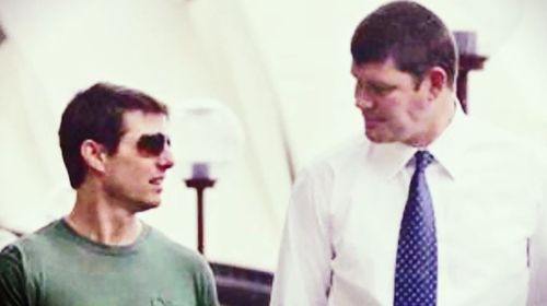 James Packer had been friends with actor Tom Cruise.