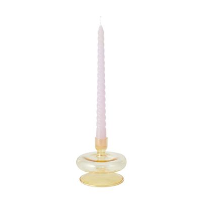 Yellow Taper Candle Set: $10