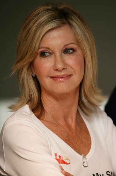 Olivia Newton-John announces the team that will join her on a 21 day walking trek through China for the Great Walk to Beijing charity appeal at the Hilton Hotel on February 19, 2008 in Sydney, Australia. 