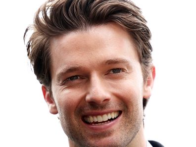 Patrick Schwarzenegger in Sydney in March 2025 to promote season three of The White Lotus.