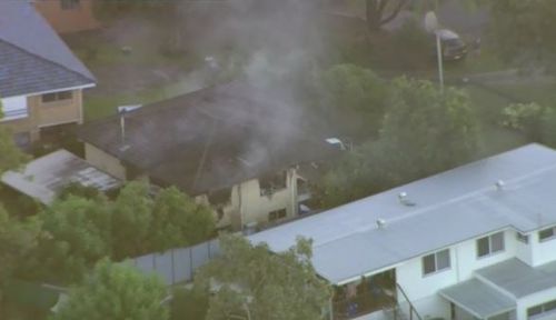 Two women and a man were found dead inside the home in Everton Park in Brisbane's north. (9NEWS)