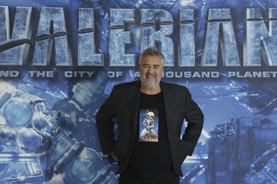 Director Luc Besson poses during a photo call for the film 'Valerian and the City of a Thousand Planets' in London, Monday, July 24, 2017. (Photo by Joel Ryan/Invision/AP)