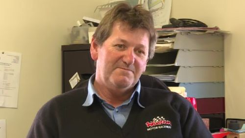 Winton Operations Manager Wayne Williams said the racing team in the video would be "banned" from the raceway. (9NEWS)