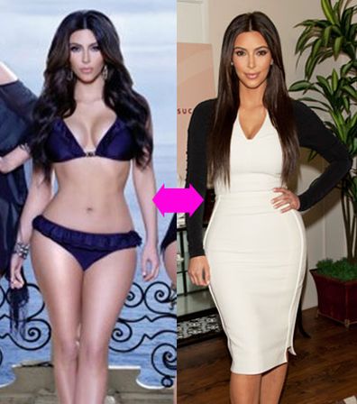 kim kardashian hourglass