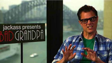 Watch:Bad Grandpa Johnny Knoxville shock foursome confession