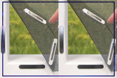 9PR: Hoberg Window Fly Screen with Innovative Magnetic Fastening