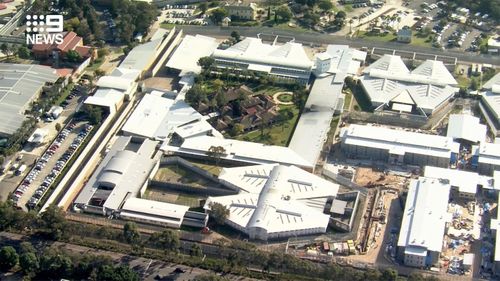 An aerial view of Sydney's Silverwater Correctional Complex.