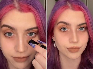 Viral TikTok makeup trend claims eye bags are in