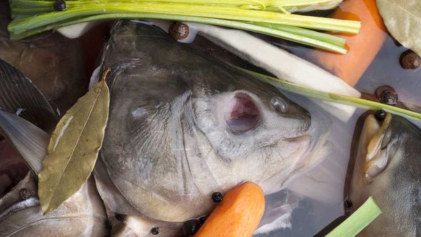 Fast fish bone broth, iStock