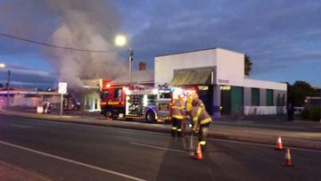 Historic butcher's shop destroyed in early morning blaze
