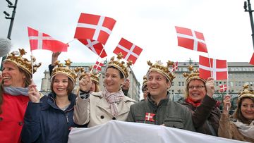 Denmark has been named the world's happiest nation, with Australia coming in at ninth. (AFP)