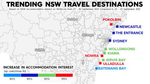 With the announcement of NSW's recovery roadmap, residents in the state are planning holidays for summer.