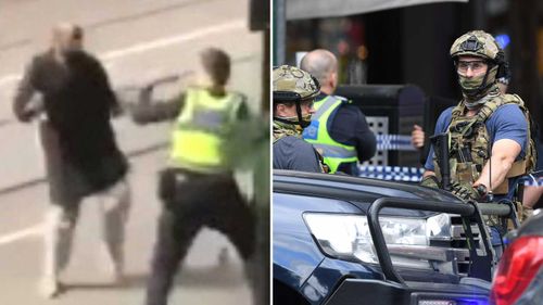 The training comes almost three weeks after Hassan Khalif Shire Ali set his 4WD on fire and stabbed three people on Bourke Street in Melbourne.