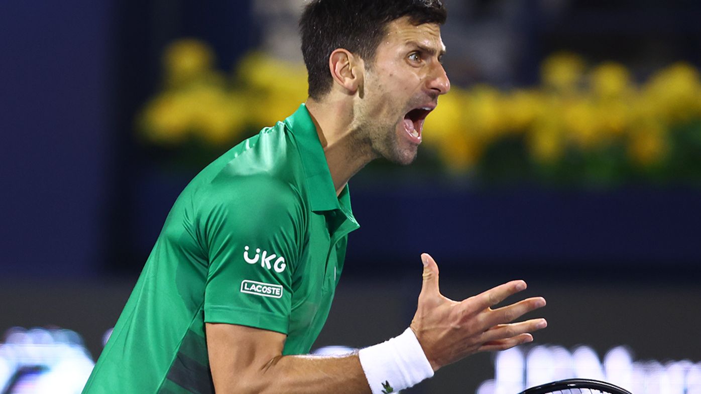 Novak Djokovic concedes he may be forced to miss tournaments in Indian Wells and Miami.
