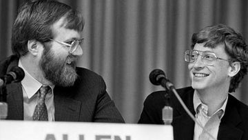 Bill Gates and Paul Allen from Microsoft