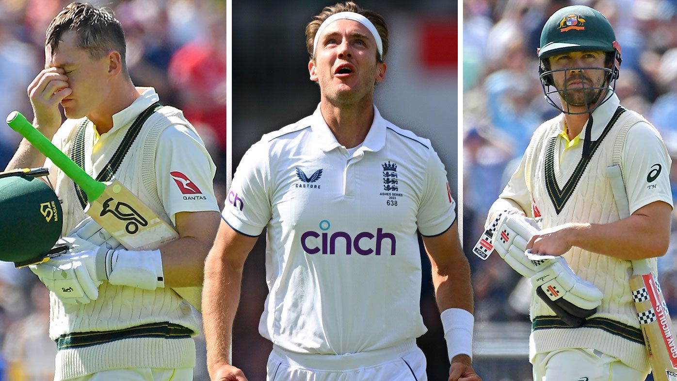 Stuart Broad claims 600th Test wicket as Aussies waste starts in Manchester