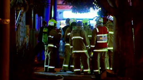 Emergency crews at the scene. (9NEWS)