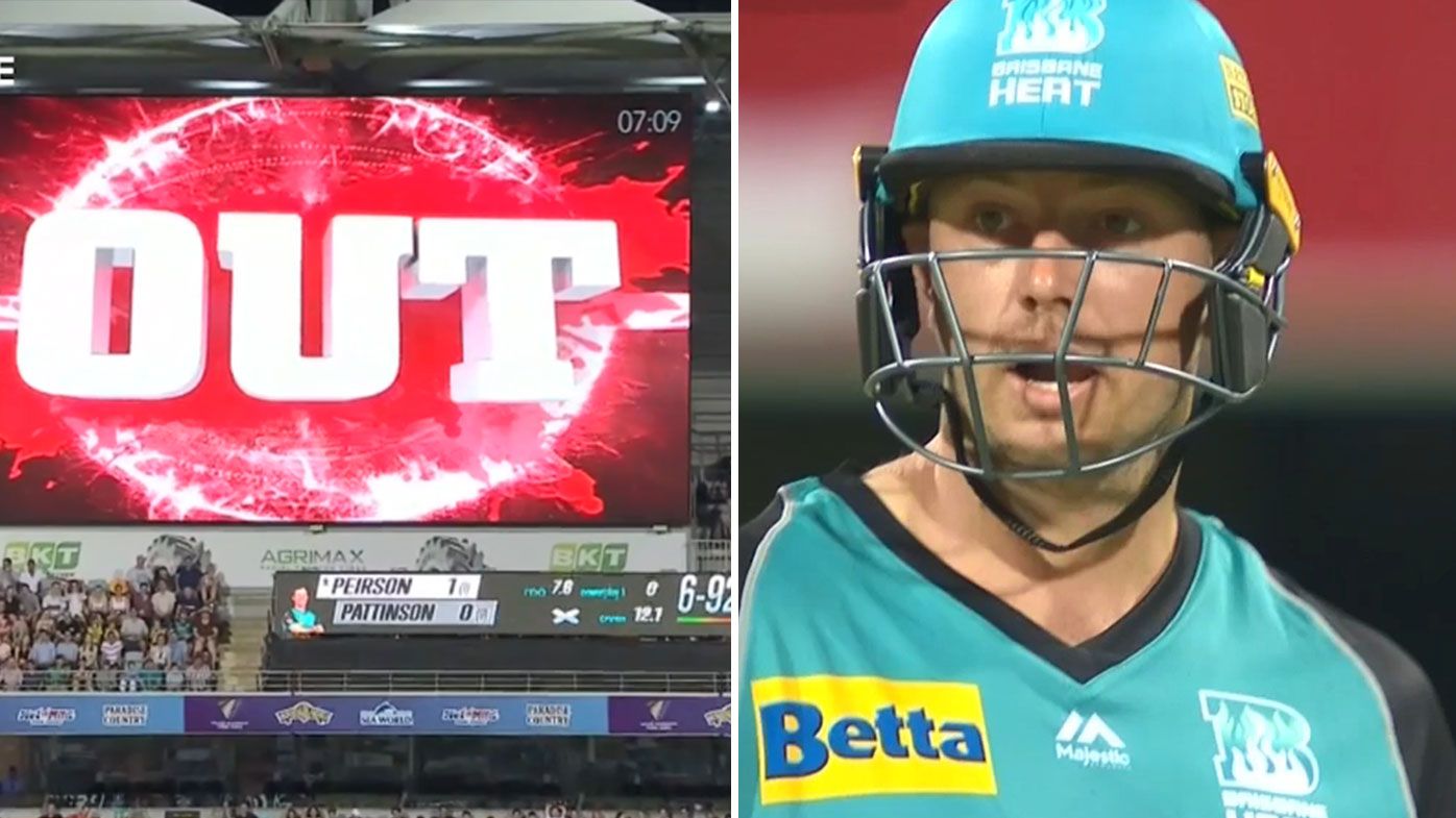 James Pattinson returns after third-umpire blunder forces appeal withdrawal