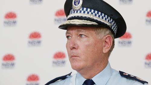 NSW Police Commissioner Mick Fuller said police handed out more than 800 COVID-related infringements in the past day.