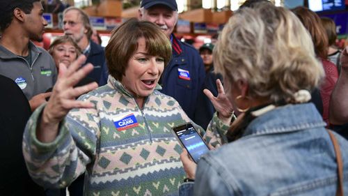 Minnesota Senator Amy Klobuchar is a potential challenger to Donald Trump in 2020.