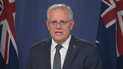 Prime Minister Scott Morrison has condemned the actions of Russia, as Russian troops launched their attack on eastern Ukraine today.