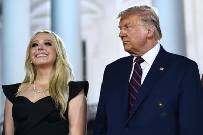 Donald Trump and Tiffany Trump