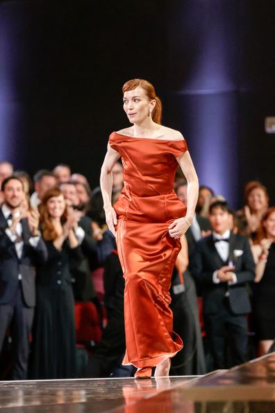 Best Actress in a Drama Series Britt Lower at the 77TH EMMY® AWARDS, broadcasting live to both coasts from the Peacock Theater in Los Angeles, California, Sunday, Sept. 14, (8:00-11:00 PM, LIVE ET/5:00-8:00 PM, LIVE PT) on the CBS Television Network, and streaming on Paramount+.* -- Photo: Francis Specker/CBS ©2025 CBS Broadcasting, Inc. All Rights Reserved.