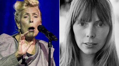 UPDATE: Joni Mitchell's agent says the singer is not in a coma