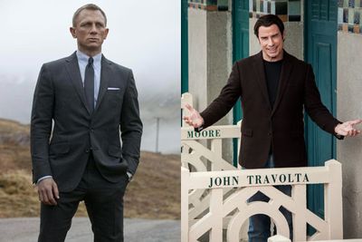 <p>John Travolta as James Bond in <em>Casino Royale</em> (2005)</p>