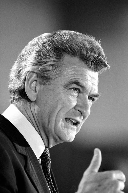 Bob Hawke was first elected Prime Minister in 1983. (AAP)