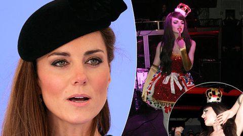 Kate Middleton's cousin strips to 'God Save the Queen'