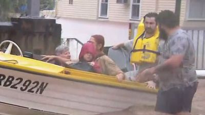 Families rescued from danger
