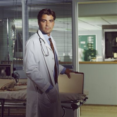 George Clooney as Doctor Doug Ross: Then