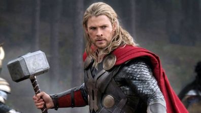 Chris Hemsworth as Thor.