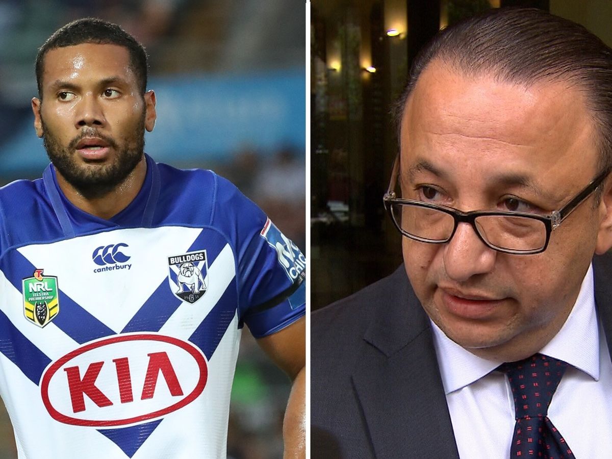 Bulldogs Mad Monday stars Asipeli Fine and Adam Elliott: Lawyer Elia  Tabchouri blames media