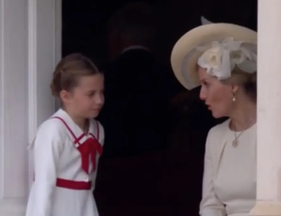 Trooping the Colour 2023 Princess Charlotte and Sophie, the Duchess of Edinburgh
