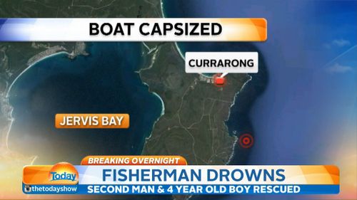The boat set off from Currawong around 10am yesterday. (9NEWS)