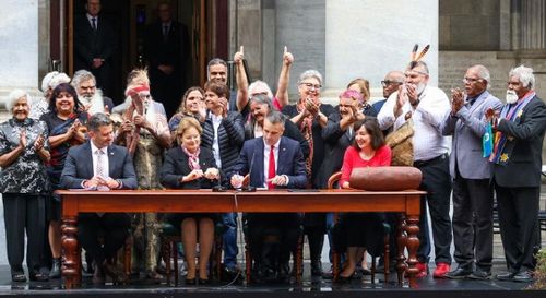 South Australia has become the first Australian jurisdiction to legislate an Indigenous Voice to Parliament, with thousands braving the wet weather in Adelaide to mark the moment.