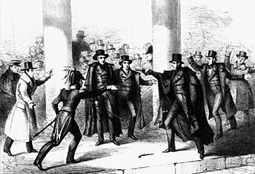 Who tried to kill Andrew Jackson in the first attempt on the life of a US president?